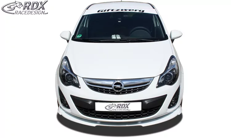 RDX Frontspoiler VARIO-X für OPEL Corsa D Facelift 2010+ Frontlippe Front Ansatz Vorne Spoilerlippe