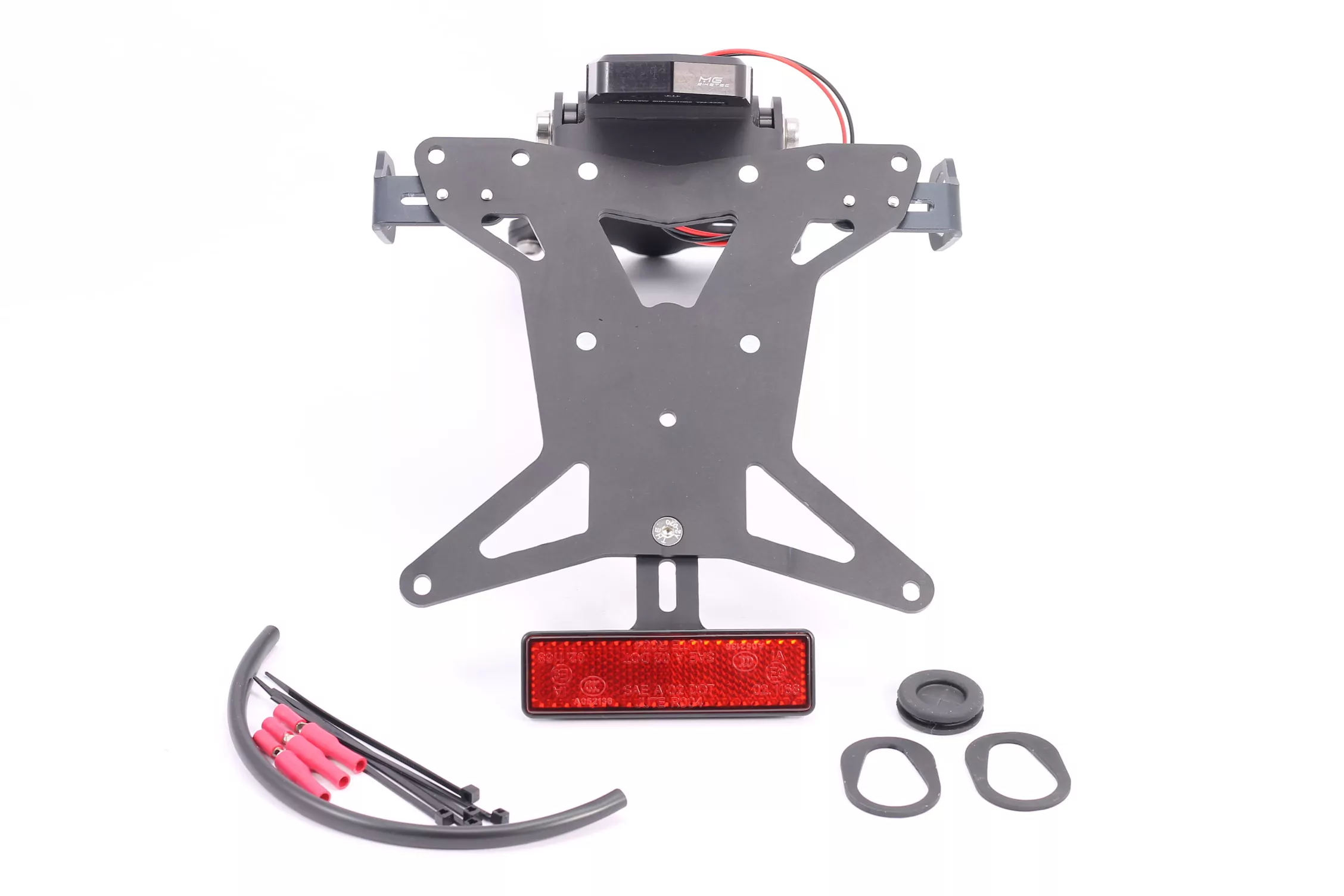 MG Biketec Kennzeichenhalter für Yamaha MT-09 ab 2021 mit Tempomat