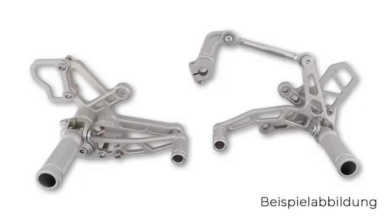 LSL Fußrastenanlage GSX-S 750 17-, schwarz mit ABE