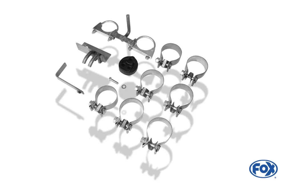 Mercedes Vito 638  Endschalldämpfer Ausgang rechts/links - 2x80 Typ 13 rechts/links