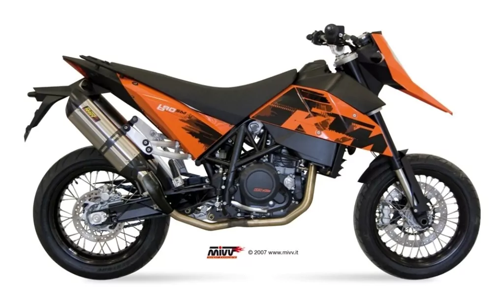 MIVV Suono Edelstahl KTM 690 SM ´07/09