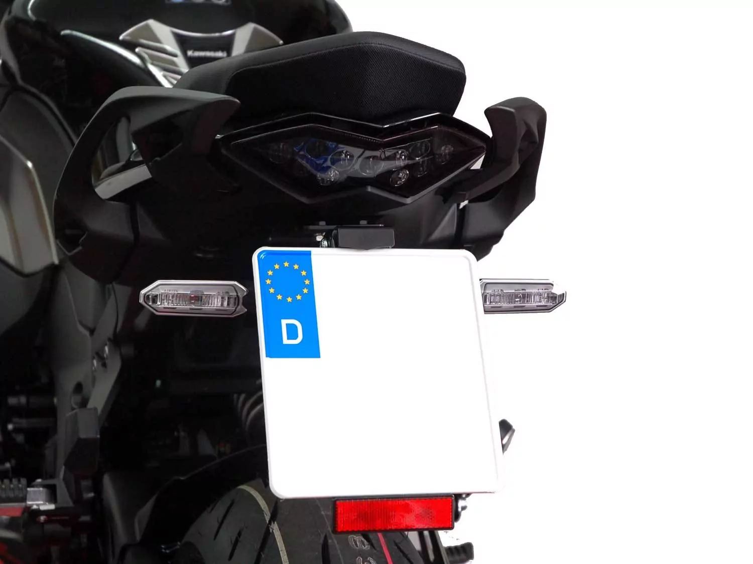 Kennzeichenhalter IQ1 für Kawasaki Z1000 SX Tourer (2014-2019) | Z1000 SX (2017-2019)