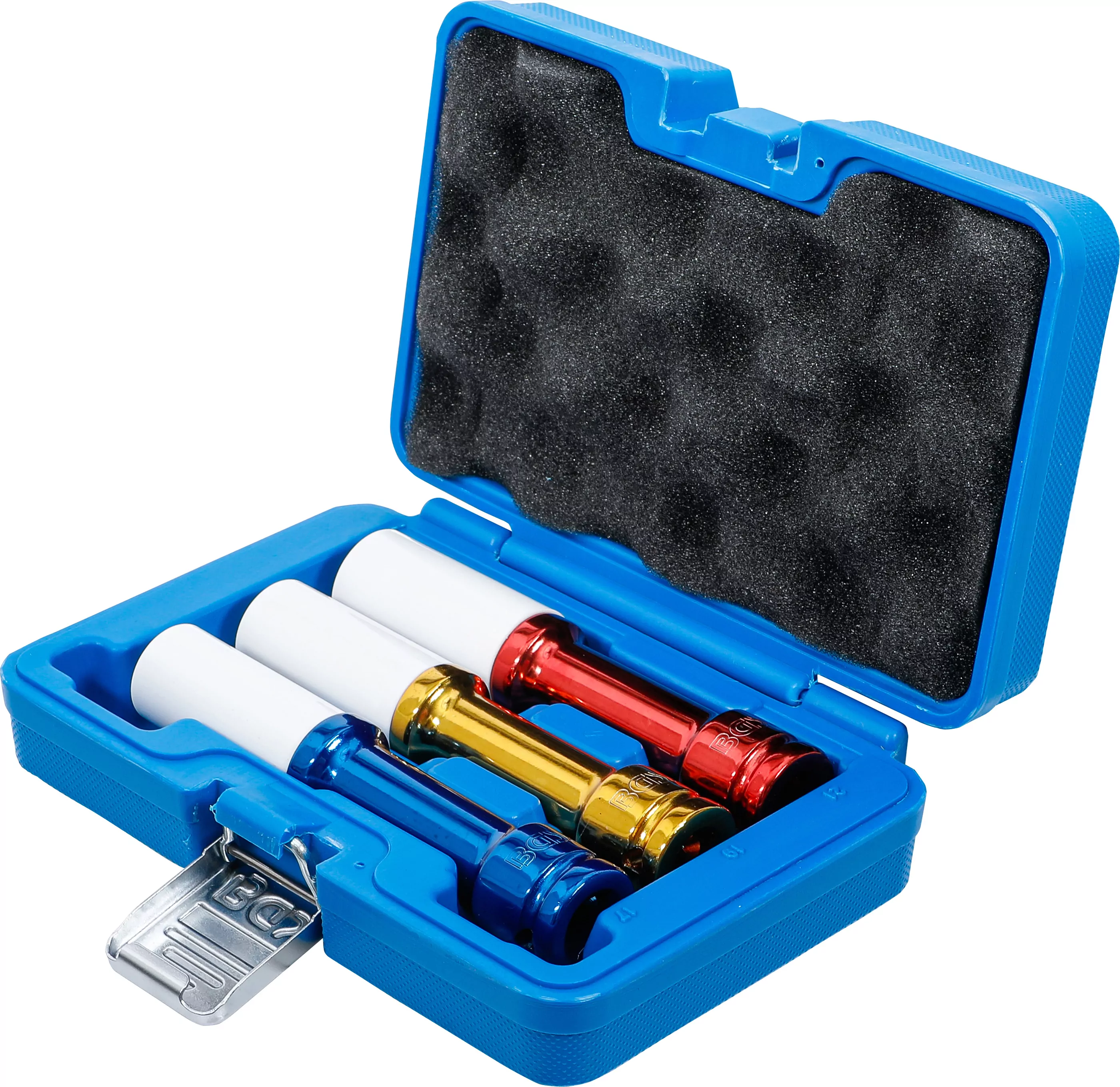 Kraft-Schoneinsatz-Satz | Antrieb Innenvierkant 12,5 mm (1/2") | 150 mm tief | SW 17 / 19 / 21 mm | 3-tlg.