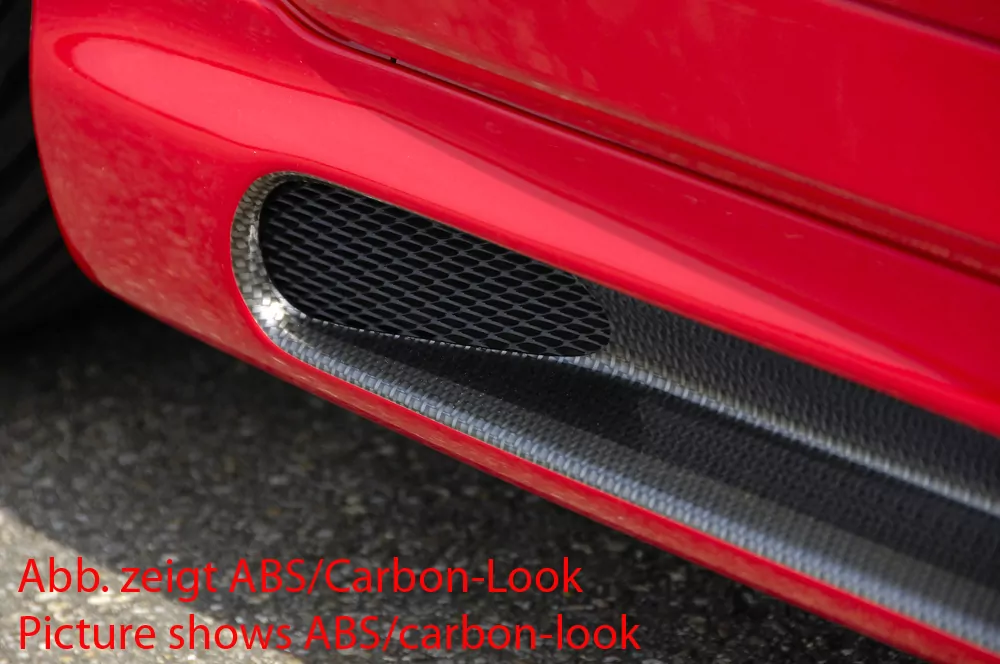 Rieger Seitenschweller links  matt schwarz für Audi A4 (8E) Typ B6 Avant 11.00-10.04