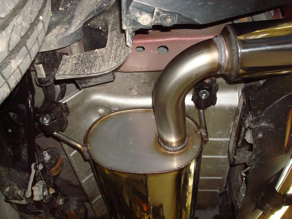 Mazda CX7  Endschalldämpfer quer Ausgang rechts/links - 1x114 Typ 13 rechts/links