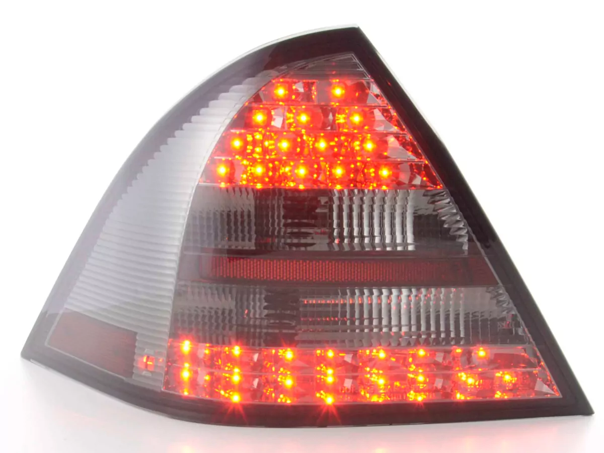 LED Rückleuchten Set Mercedes C-Klasse W203 Limo Bj. 01-04 schwarz