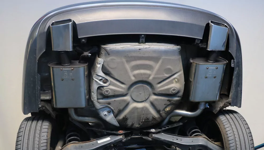 VW Jetta VI  Endschalldämpfer rechts/links - 145x65 Typ 59 rechts/links