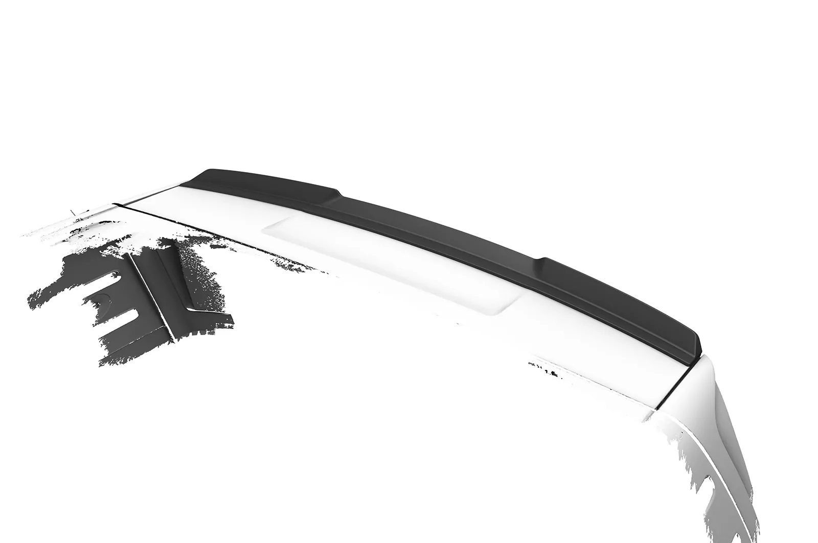 Heckflügel mit ABE für VW ID.Buzz HF160 Schwarz Strukturiert