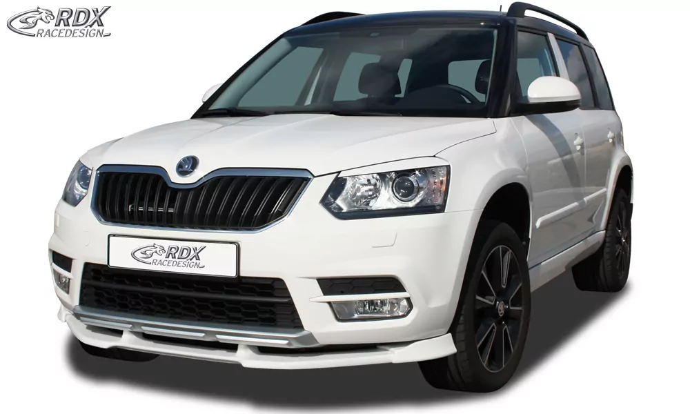 RDX Frontspoiler VARIO-X für SKODA Yeti 2014+ Frontlippe Front Ansatz Vorne Spoilerlippe
