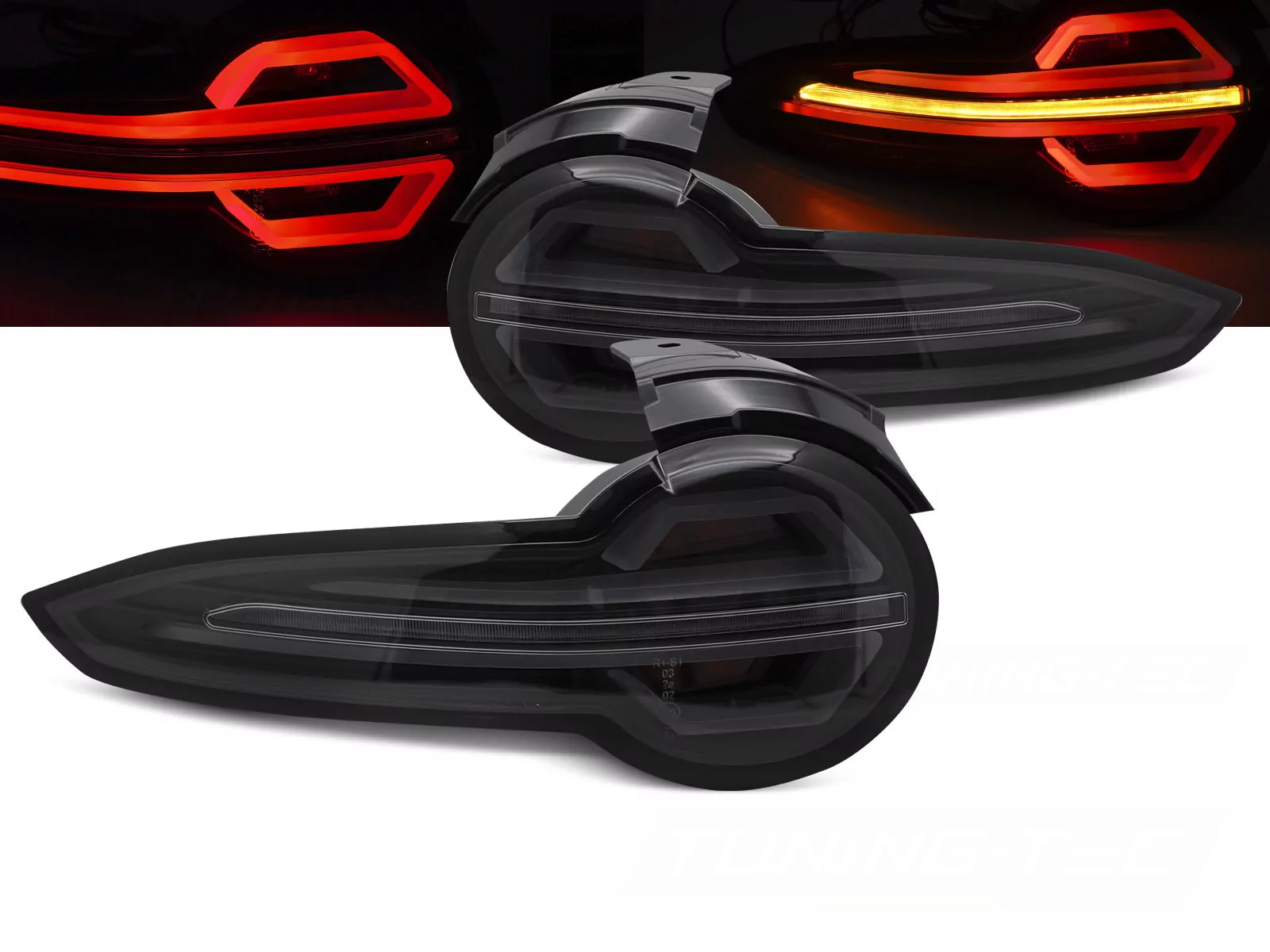 Led Tail Lights Black Smoke Led Seq Fits Mazda Mx5 Nd 2015