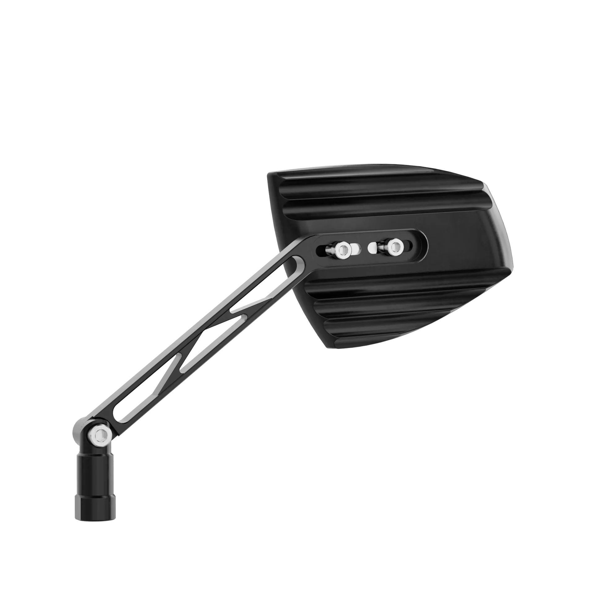 HIGHSIDER pro Handlebar Mirror Wave Black/Black (Pair)
