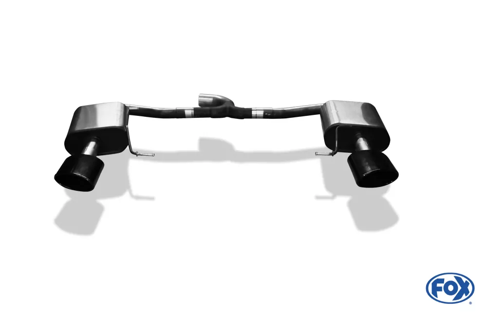 Seat Leon 5F ST - Cupra 300 - Schwarz  Endschalldämpfer rechts/links - 160x90 Typ 38 rechts/links schwarz