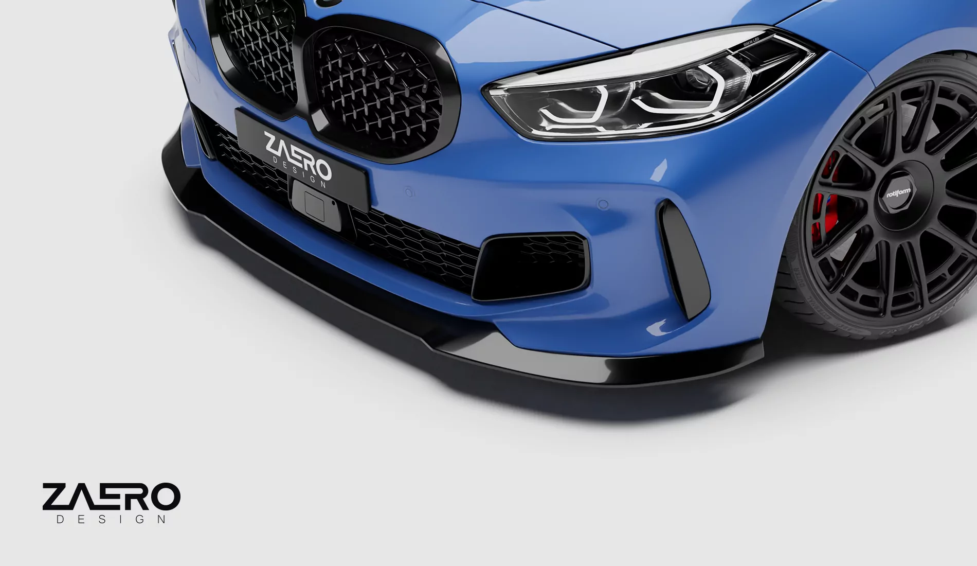 EVO-1 Frontspoiler für BMW 1er F40 - 120 | 125 | 128ti | M135