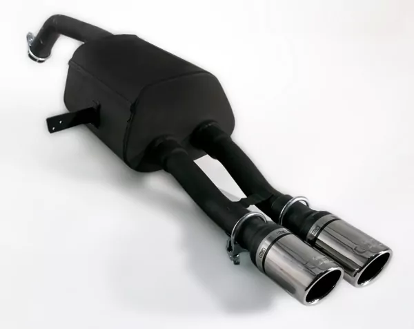 Ulter Sportauspuff für Renault Megane III COMBI 2008-2012 - 2 Endrohre Rund Ø70
