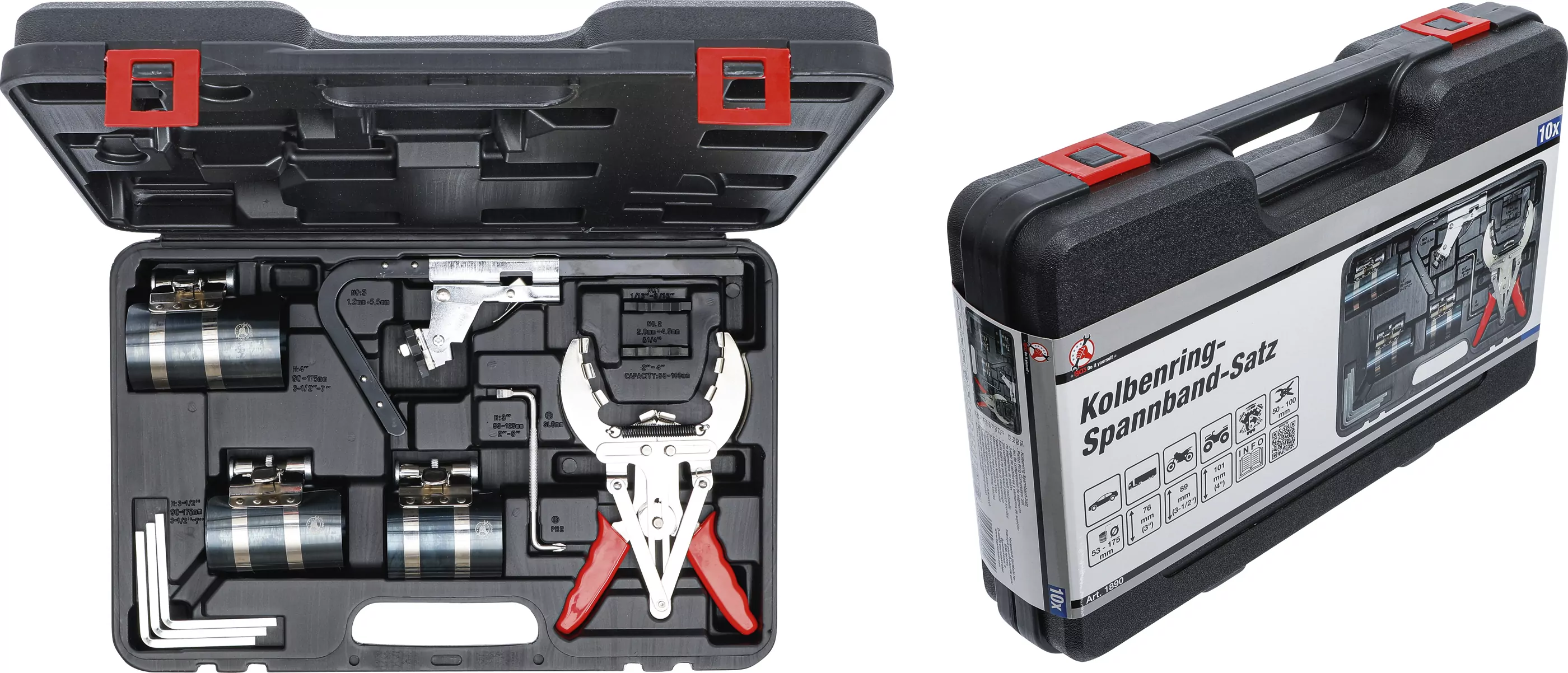 Kolbenring-Spannband-Satz