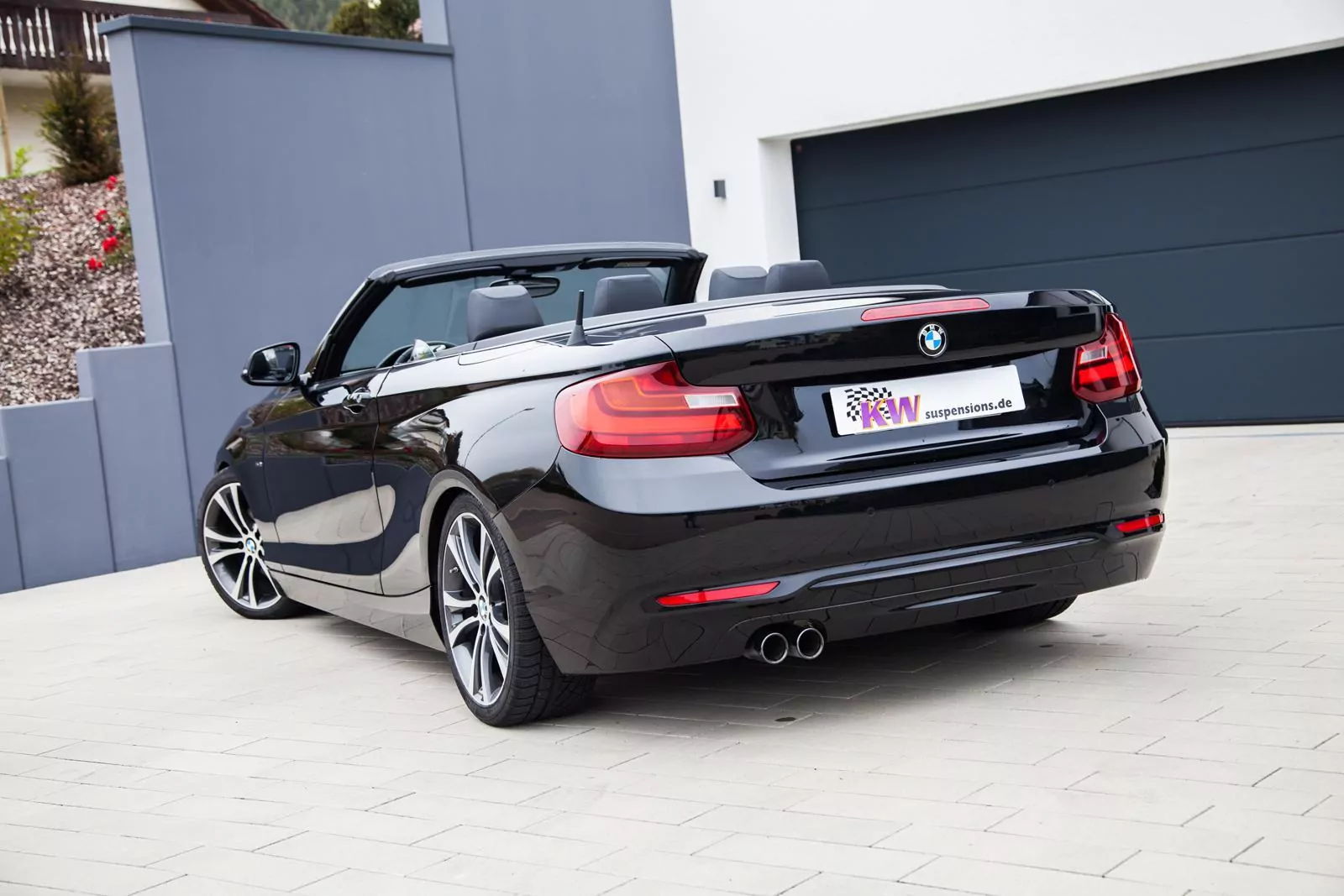 KW DDC - Plug & Play Gewindefahrwerk inox BMW 2er Coupe (F22, F87) 1C, M3 Allrad 10/2012-