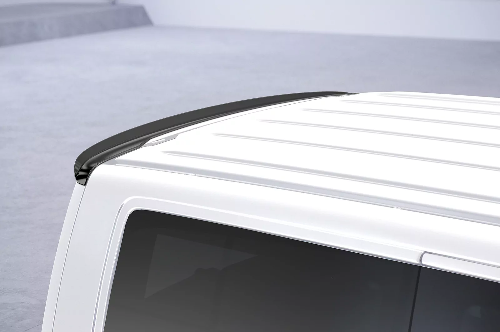 Heckflügel mit ABE für VW T6 / T6.1 HF704 Strukturiert (schwarz matt)