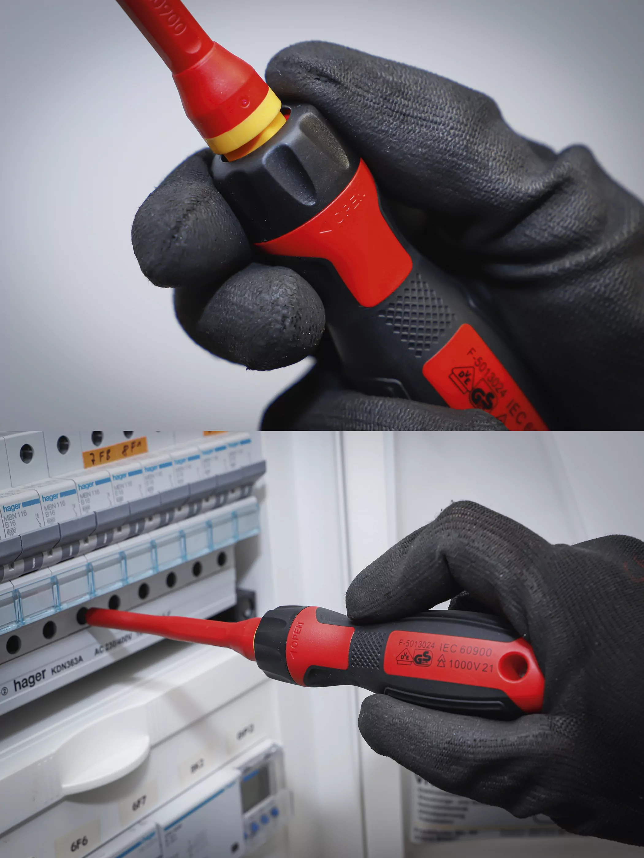 VDE-Schraubendreher-Satz | mit Wechselklingen | 13-tlg.