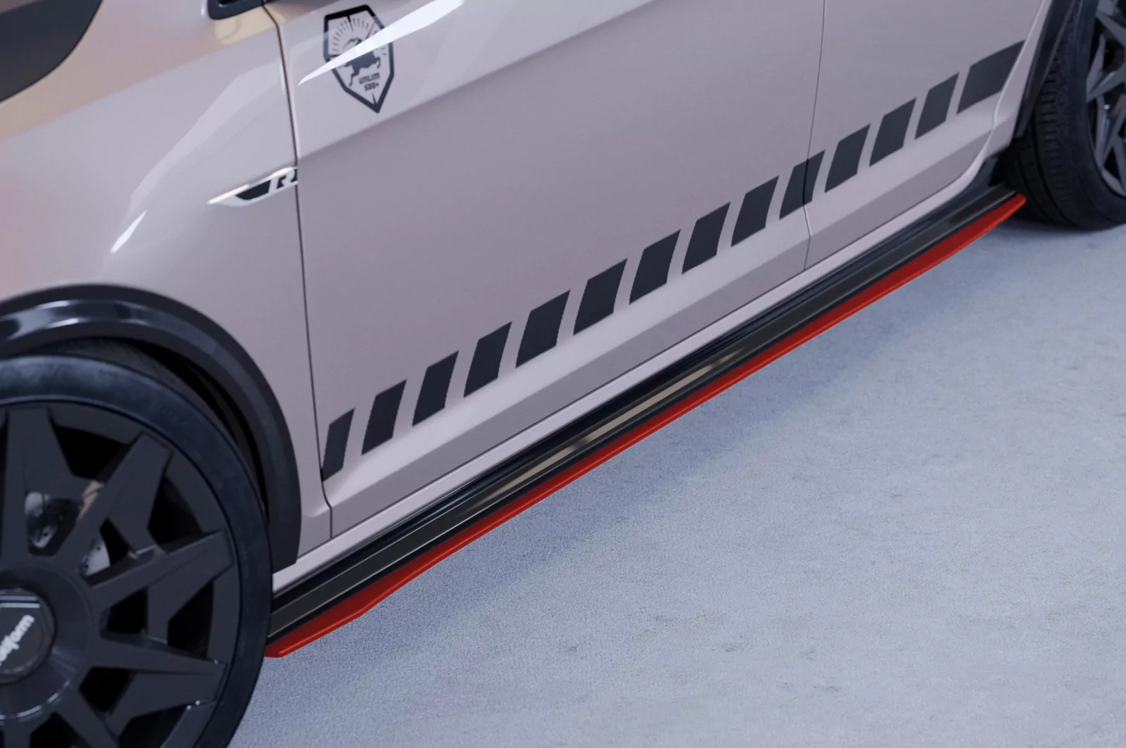 Seitenschweller für VW Golf 7 R/R-Line/GTI/GTD SS497