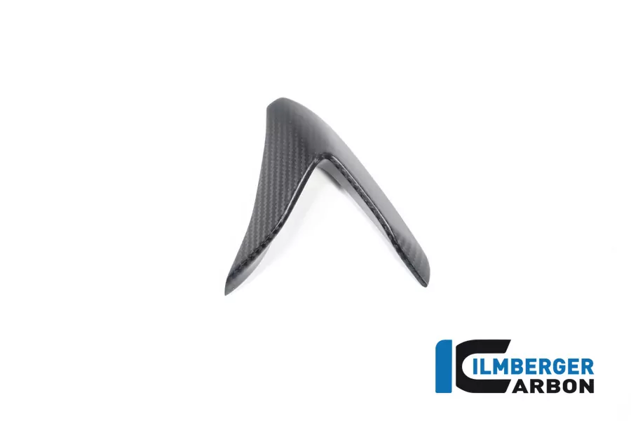 Ilmberger Carbon Windabweiser am Verkleidungsoberteil links matt für Aprilia RSV4 2021-
