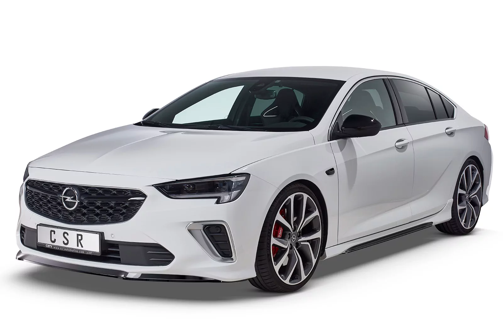 Seitenschweller für Opel Insignia B GSI / GS Line Plus SS477 Strukturiert (schwarz matt)