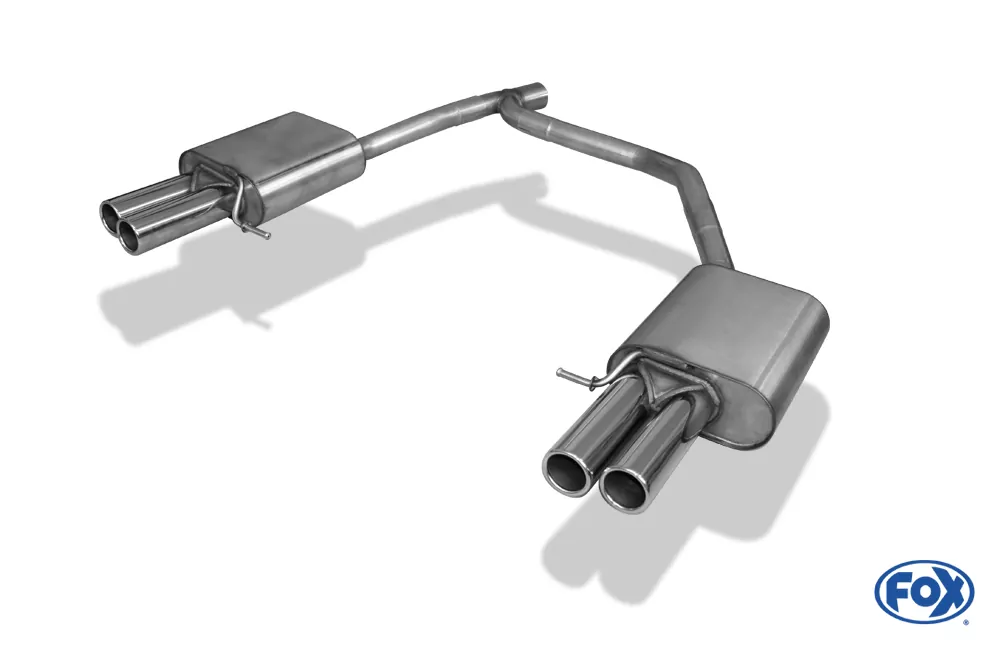 Skoda Octavia 5E  Endschalldämpfer rechts/links - 2x70 Typ 12 rechts/links