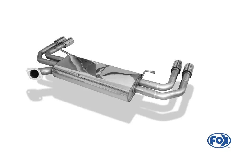 Mercedes Vito/ Viano - W639 (nicht Compact)  Endschalldämpfer quer Ausgang rechts/links  - 2x76 Typ 11 rechts/links