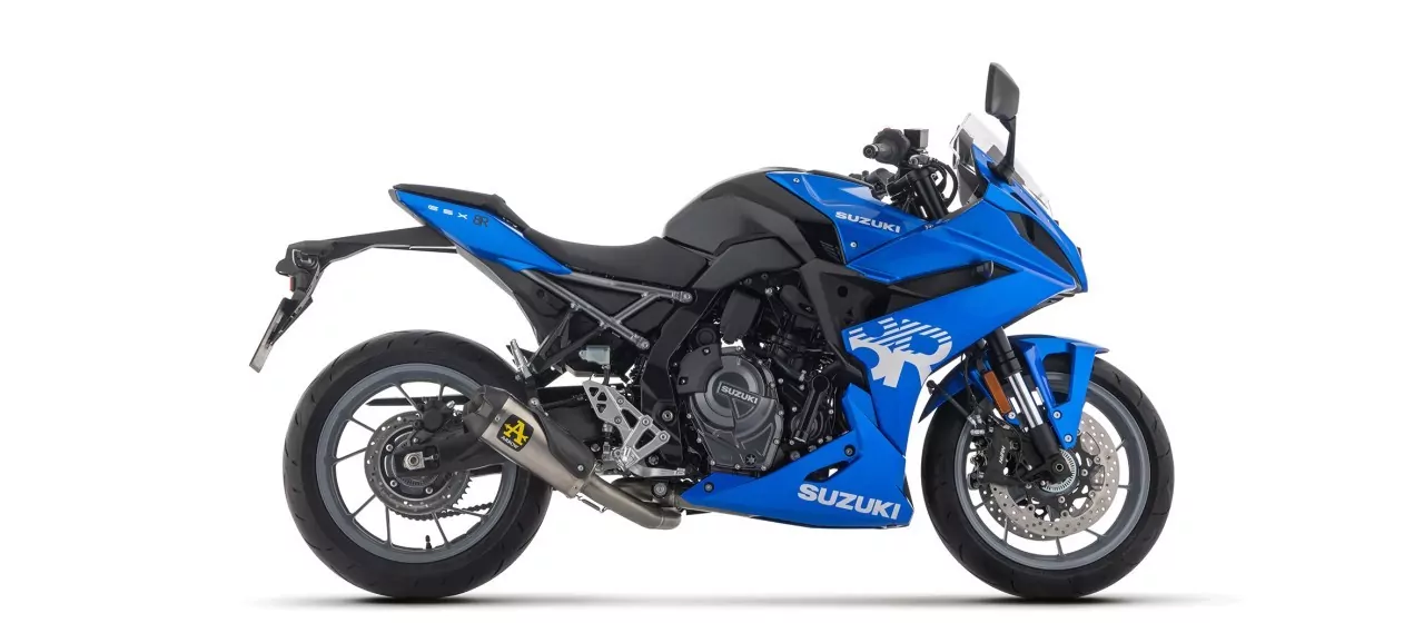 ARROW WORKS Titan Mit Carbonendkappe SUZUKI GSX-8 R-GSX-8 S 24-25