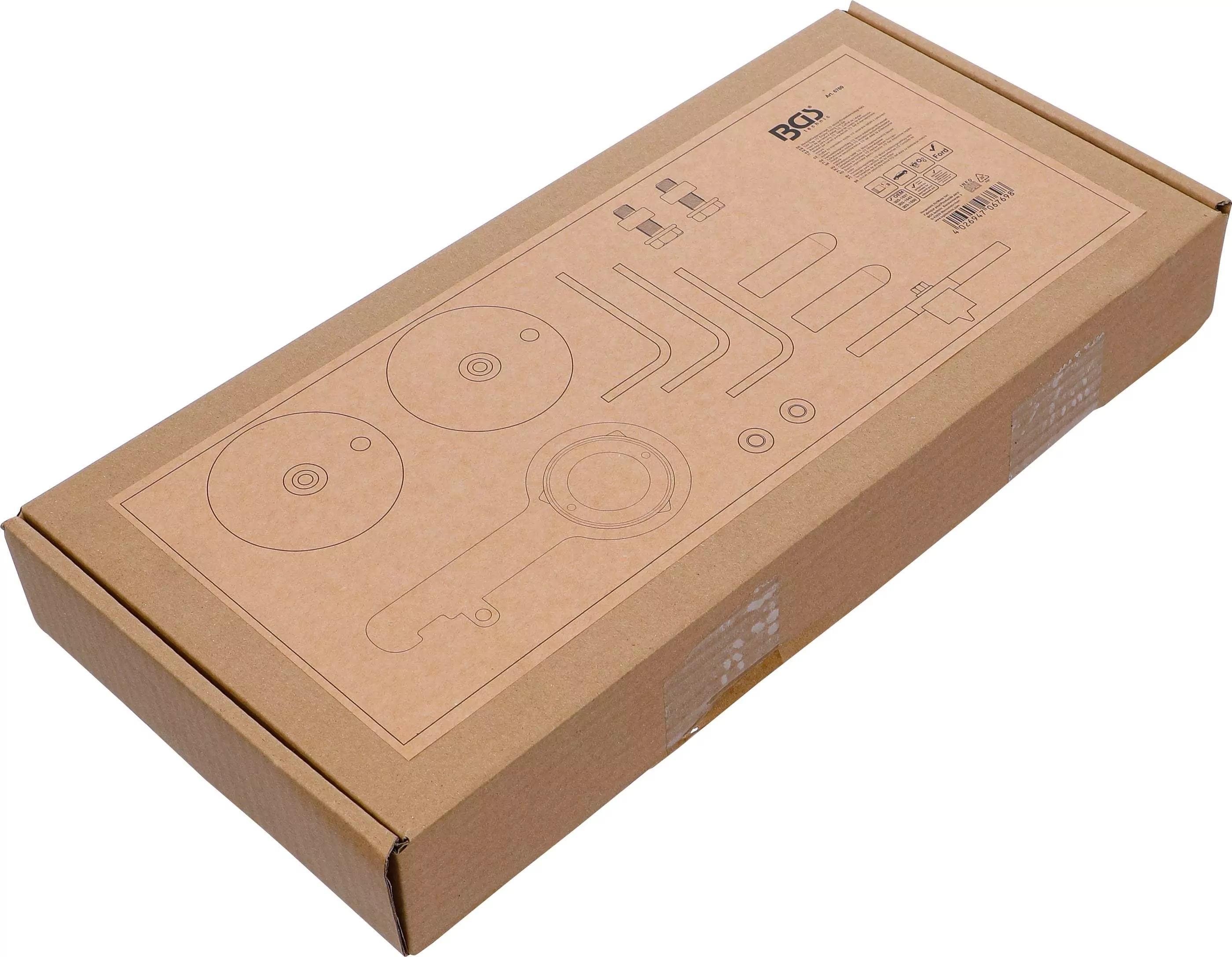 Werkstattwageneinlage 1/3: Motor-Einstellwerkzeug-Satz | für Ford 2.0TDCi EcoBlue