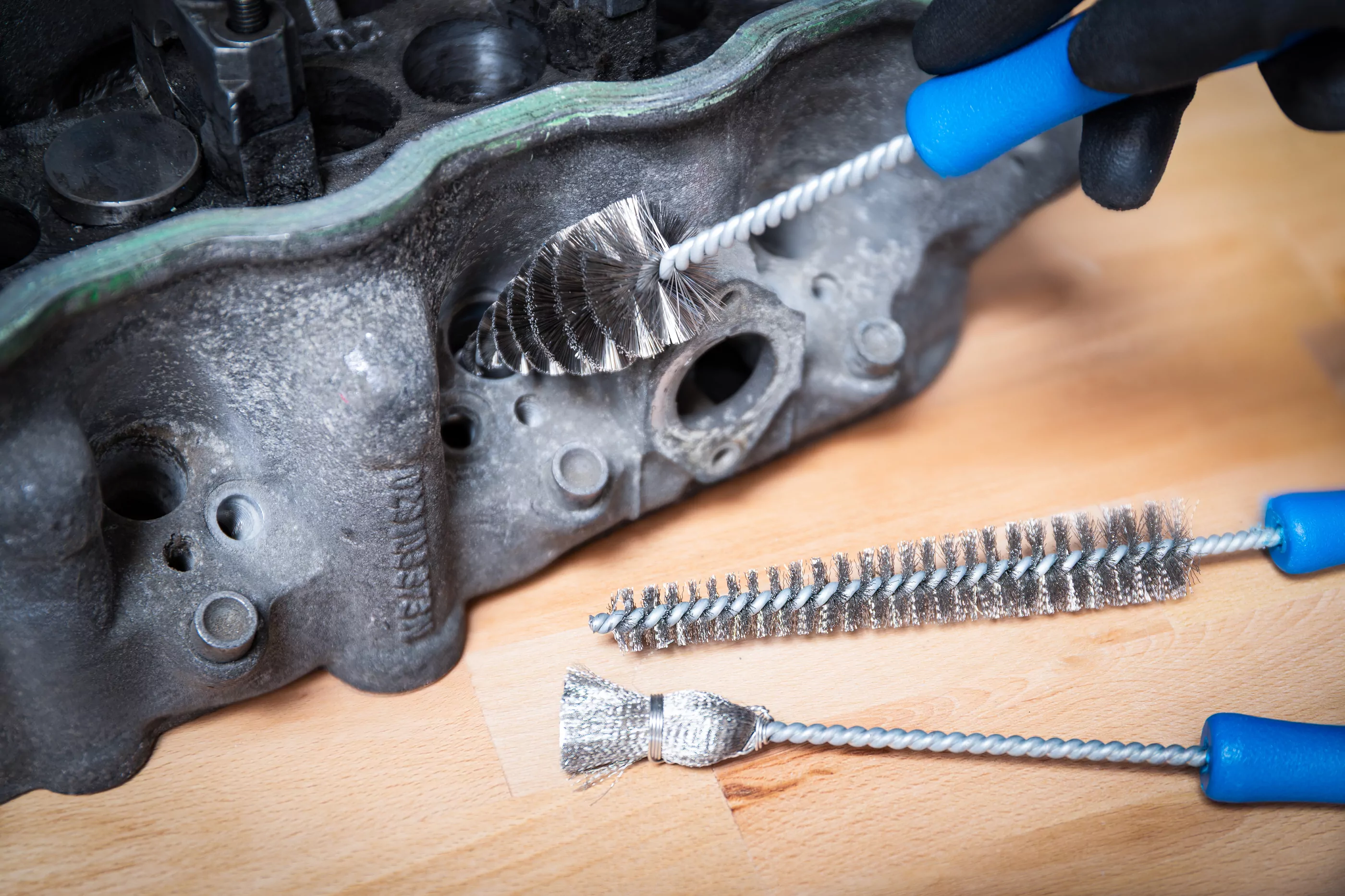 Diesel-Einspritzdüsen-Reinigungsbürsten-Satz | 3-tlg.