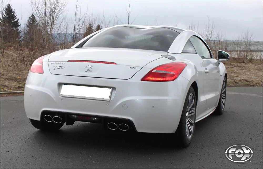 Peugeot RCZ  Endschalldämpfer  rechts/ links - 2x106x71 Typ 32 rechts/links
