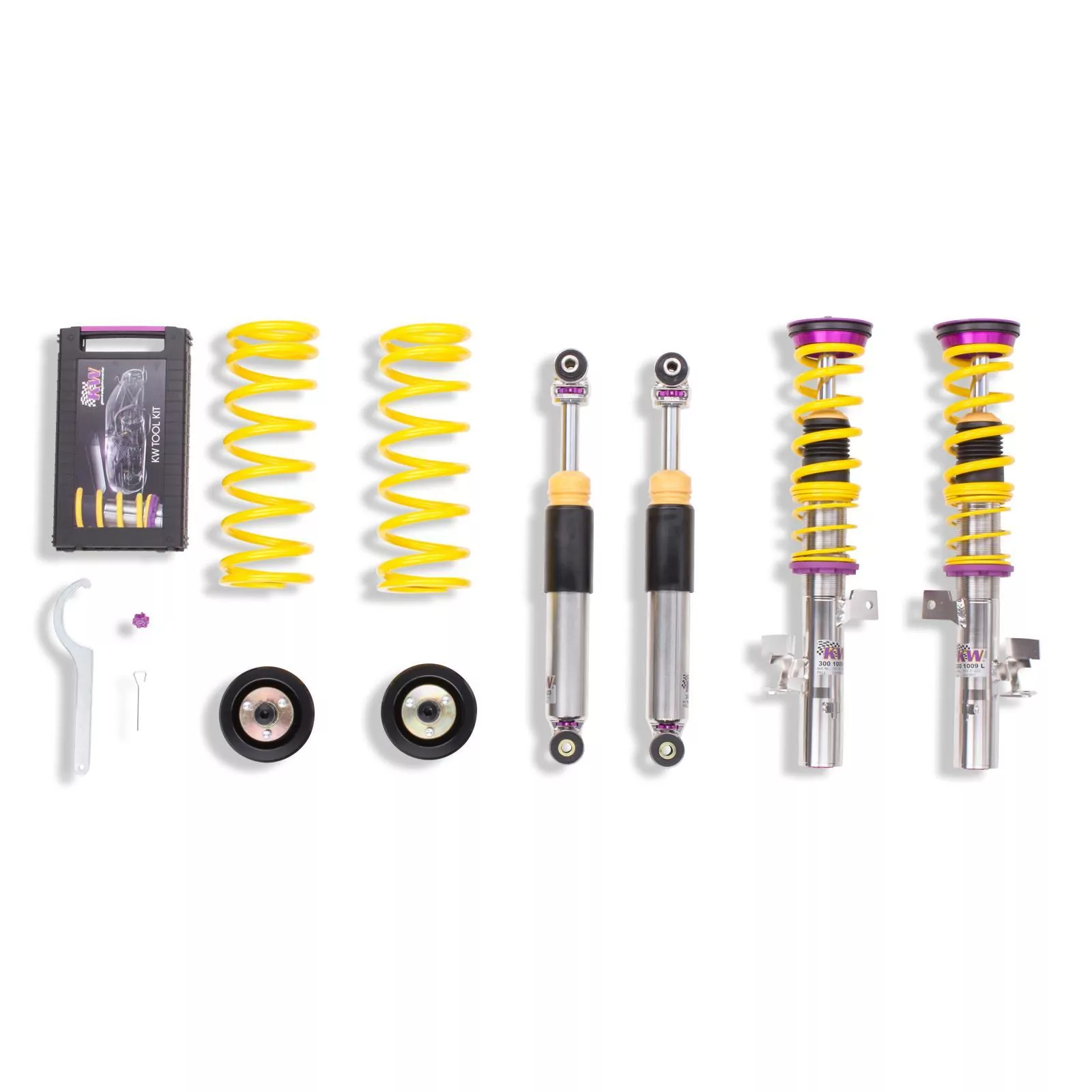 KW Gewindefahrwerk V3 inox FORD FOCUS III Turnier (DYB) 07/2010-02/2020