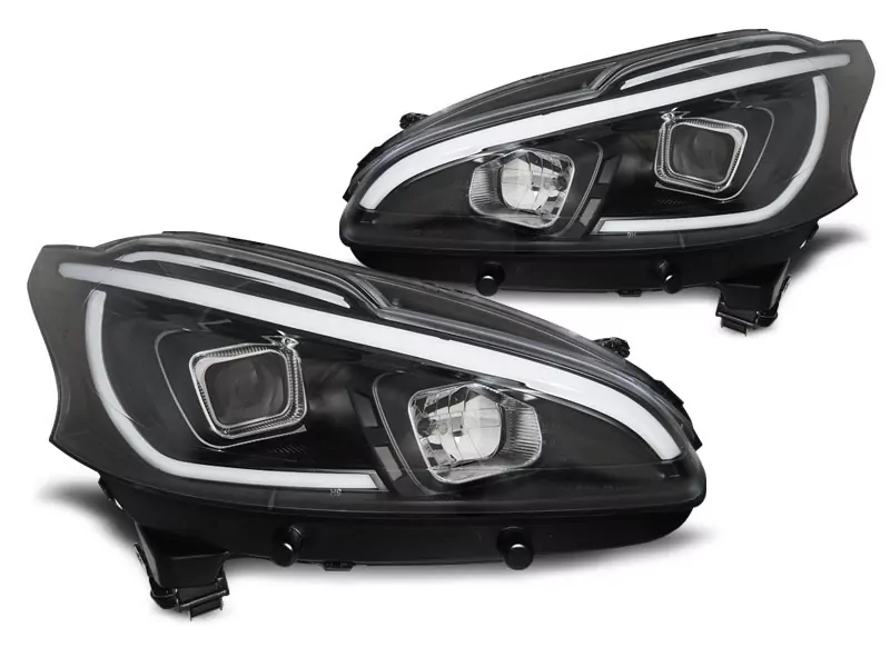 PEUGEOT 208 4.12-06.15 TUBE LIGHT BLACK  