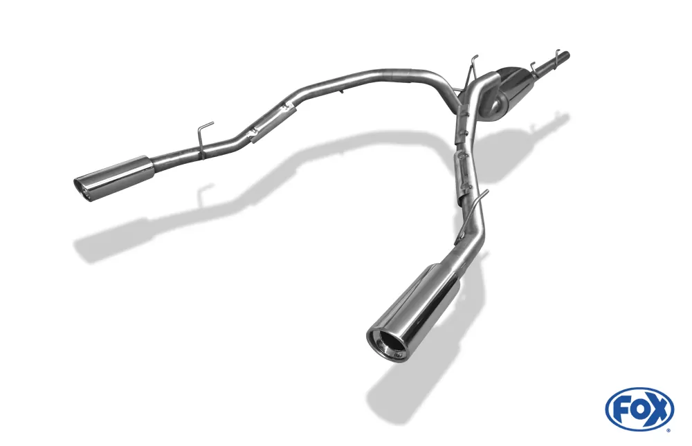 Dodge RAM 1500 Facelift  Halbanlage rechts/links ab Kat - 1x100 Typ 17 rechts/links