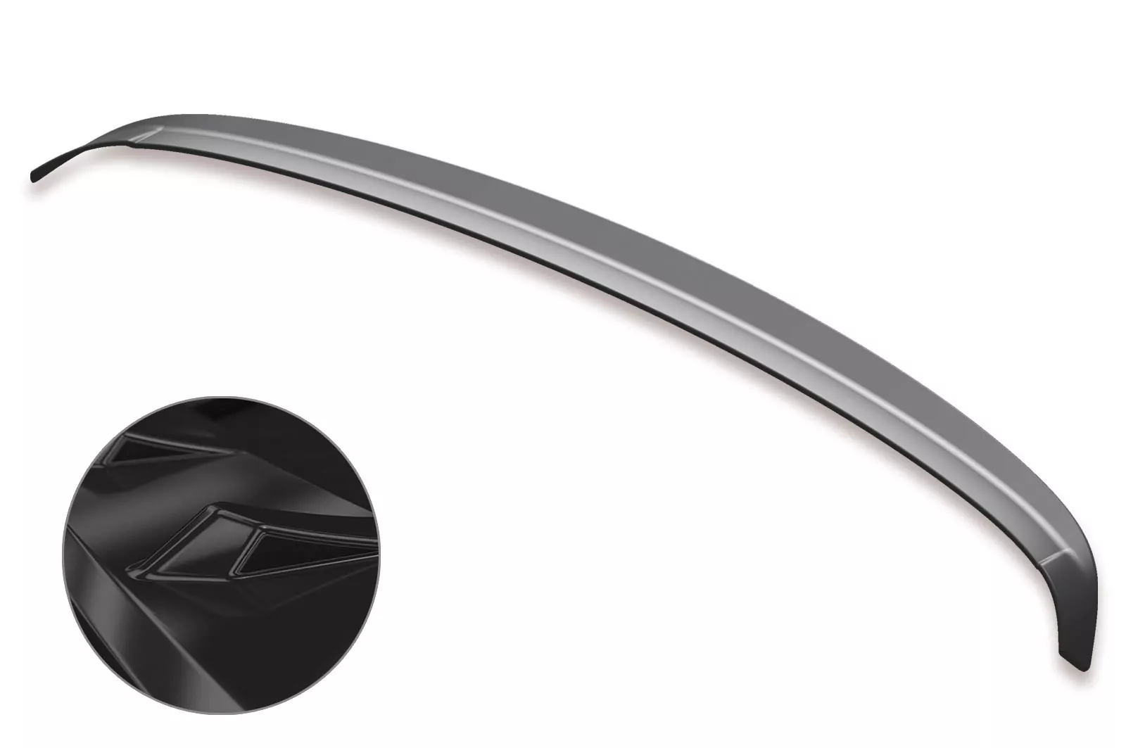 Heckflügel mit ABE für VW Golf 5 Glossy (schwarz hochglanz)