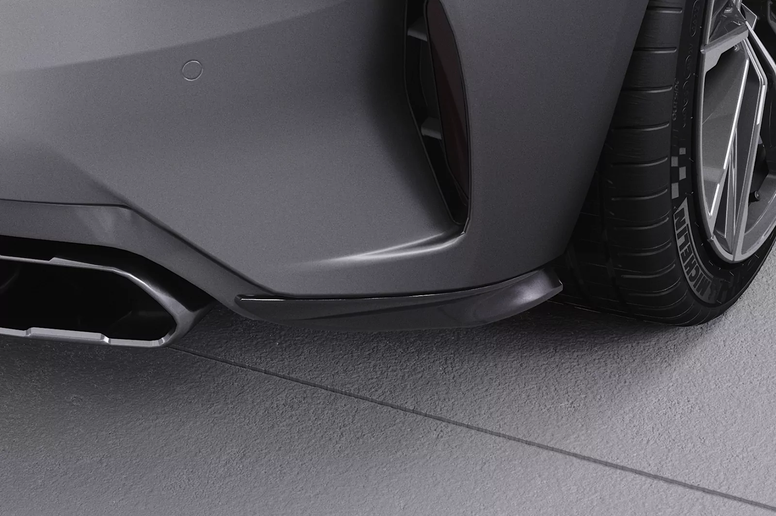 Heckansatz für BMW Z4 (G29) M40i HA291 Schwarz Strukturiert