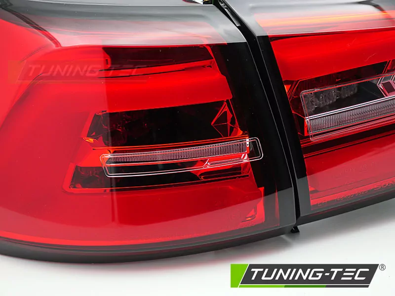 Led Tail Lights Red White Seq Fits Vw Golf 7 17-19 Sw