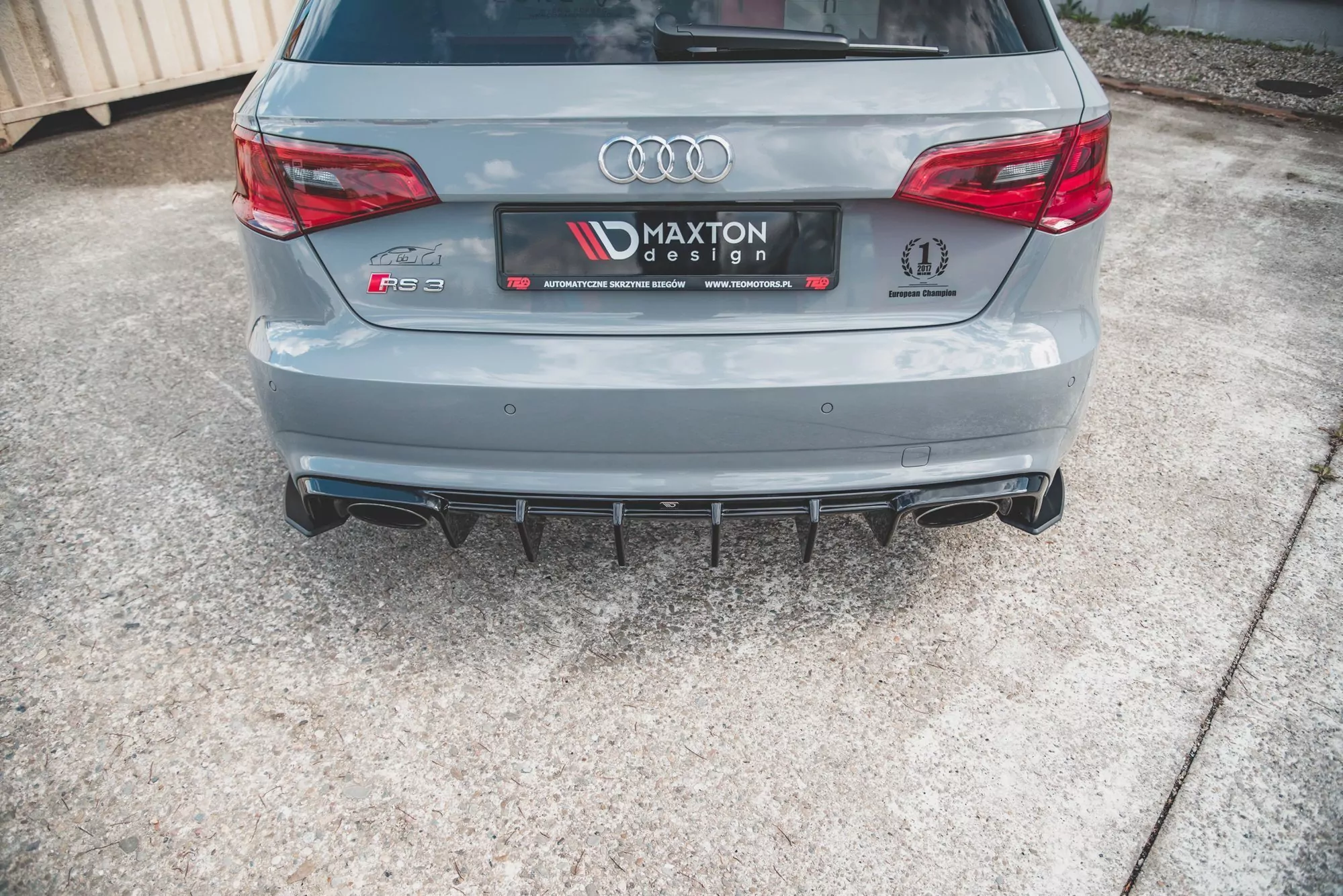 Rennen Haltbarkeit Heck Ansatz Flaps Diffusor Passend Für Diffusor Passend Für Audi RS3 8V Sportback