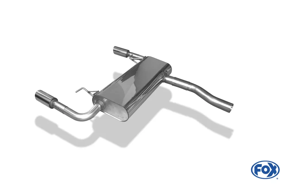 Renault Clio III B Sport  Endschalldämpfer quer Ausgang rechts/links - 1x76 Typ 14 rechts/links