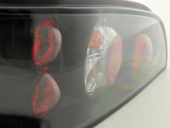 Rückleuchten Set Peugeot 106 Typ 1C 1A Bj. 96-03 schwarz
