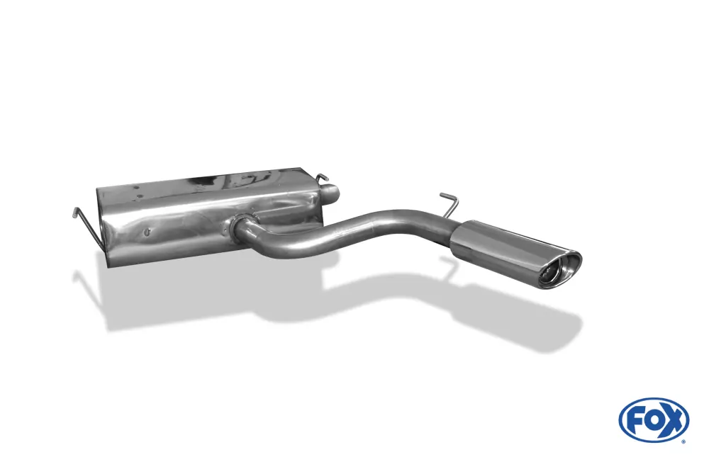 Toyota Celica T23  Endschalldämpfer quer - 115x85 Typ 33