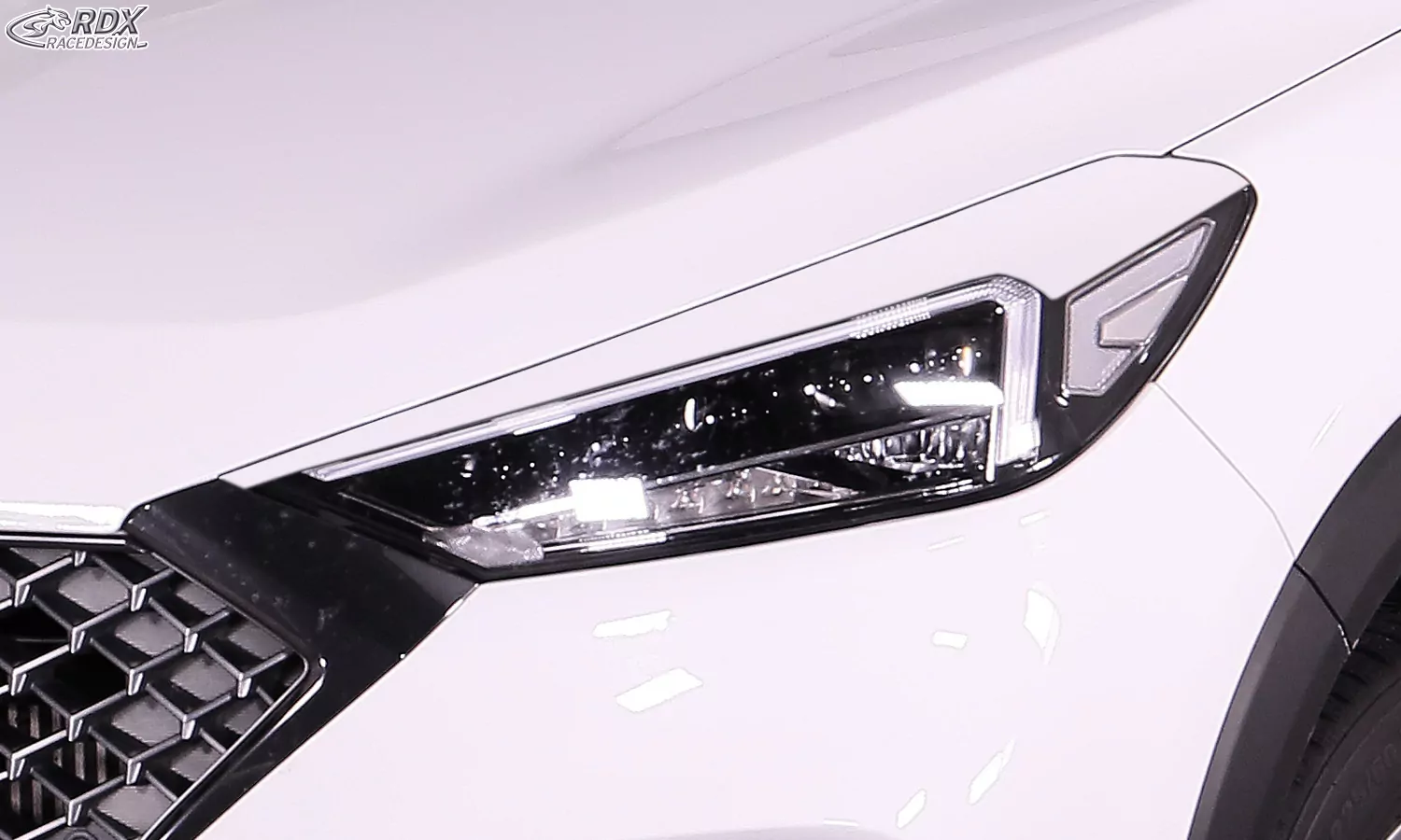 RDX Scheinwerferblenden für HYUNDAI Tucson (TL, TLE / 2018+) Böser Blick