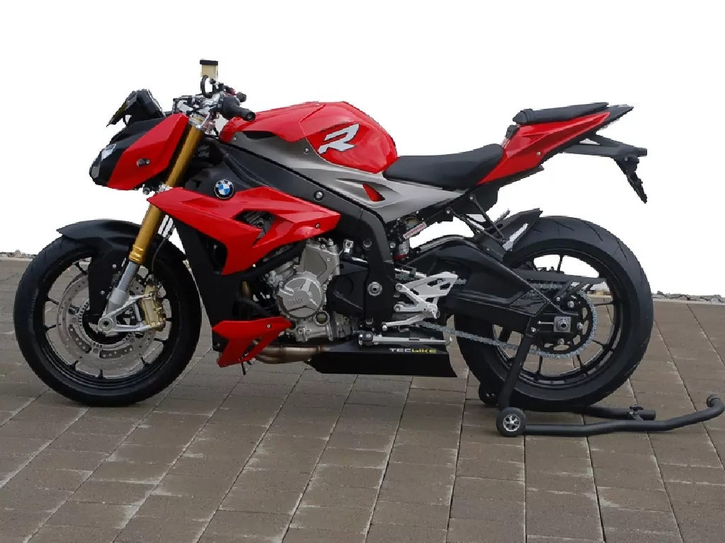 Auspuffabdeckung, Auspuffblende, Belly Pan für BMW S1000R (2014-2016)