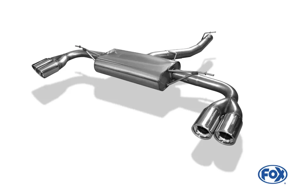 BMW X3 F25  Endschalldämpfer quer Ausgang rechts/links - 2x90 Typ 17 rechts/links