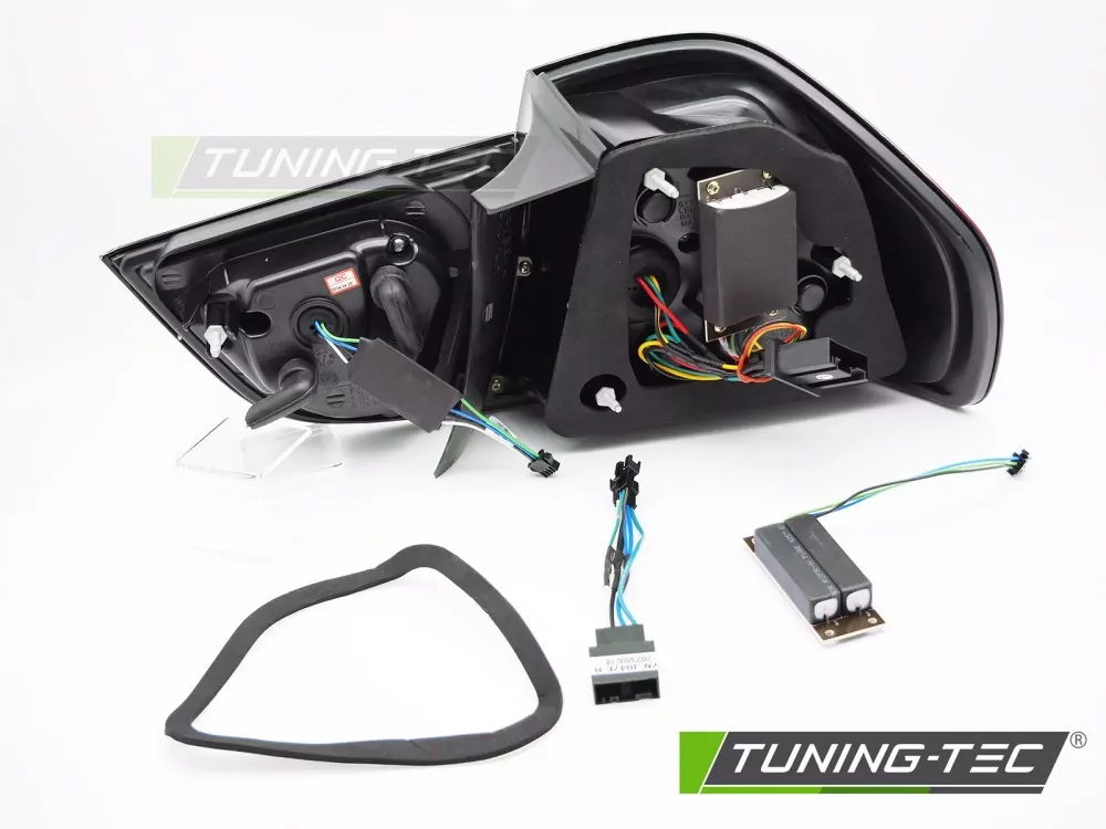 Led Bar Tail Lights Smoke Seq Fits Bmw E90 09-11