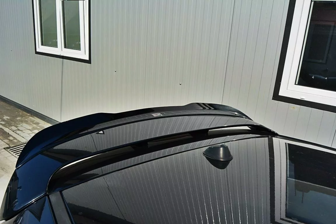 Spoiler CAP Passend Für Passend Für OPEL CORSA D OPC / VXR Schwarz Hochglanz Schwarz Hochglanz