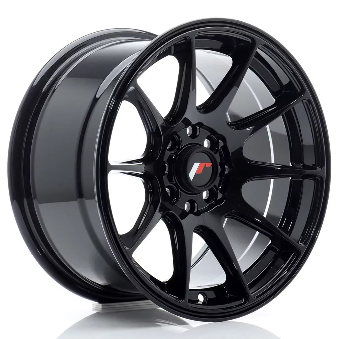 JR Wheels JR11 15x8 ET25 4x100/114 Glossy Black