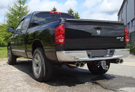 Dodge RAM 1500  Halbanlage ab Kat - 2x100 Typ 25 rechts/links