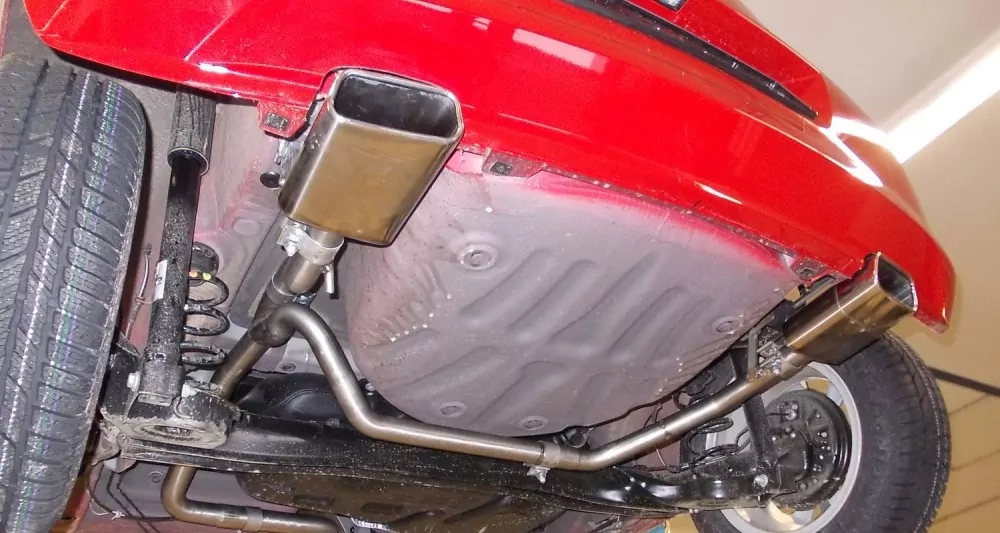 Seat Mii/ Skoda Citigo/ VW UP  Endrohrsystem rechts/links passend auf originalen oder FOX-Endschalldämpfer   - 145x65 Typ 59 rechts/links