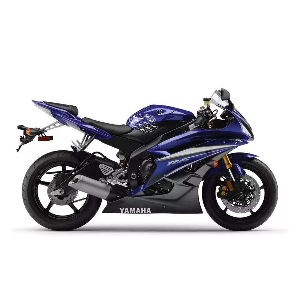 Stompgrip Traction Pad Volcano für Suzuki GSX650 F / ABS 08-14 Hybrid